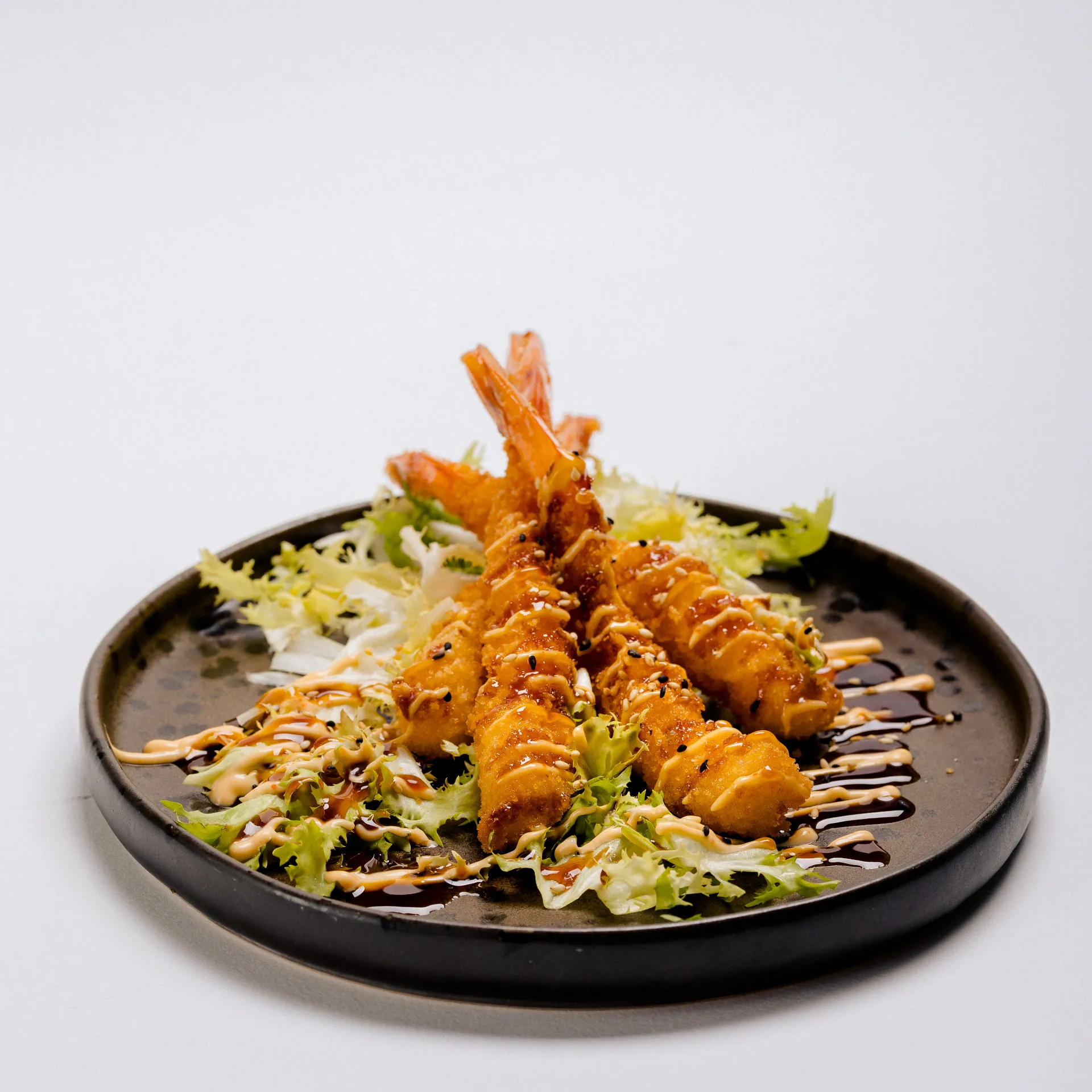 Tempura di gamberi, una specialità di Mangio Ergo Sushi